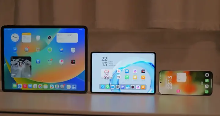红魔平板5Pro对比iPadPro 12.9，玩游戏还是得小平板