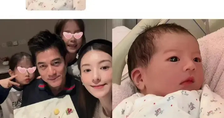 郭富城方媛三胎女儿满月，被问是否会追第四胎！郭富城的回答亮了