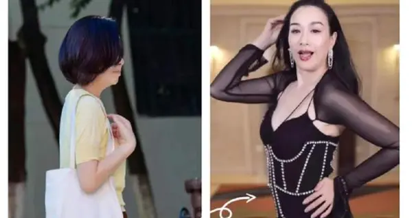 这是我见过打扮最干净清爽的妈妈，优雅得体，比明星都美