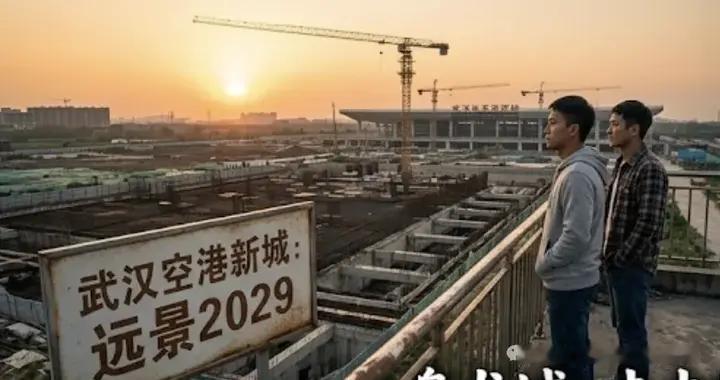 黄陂，再次腾飞在2029年，东西湖江夏有没有这么多大项目呢