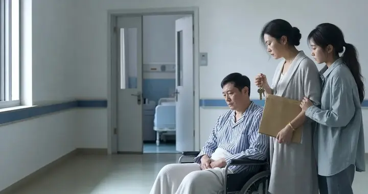 我爸手术，舅舅家一个人没来，我默不作声。40天后，舅舅打来电话