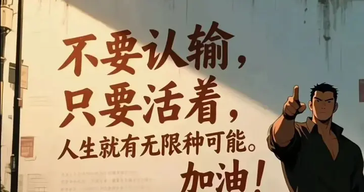 能从悲伤中落落大方走出来就是艺术家、去TM宿命论！