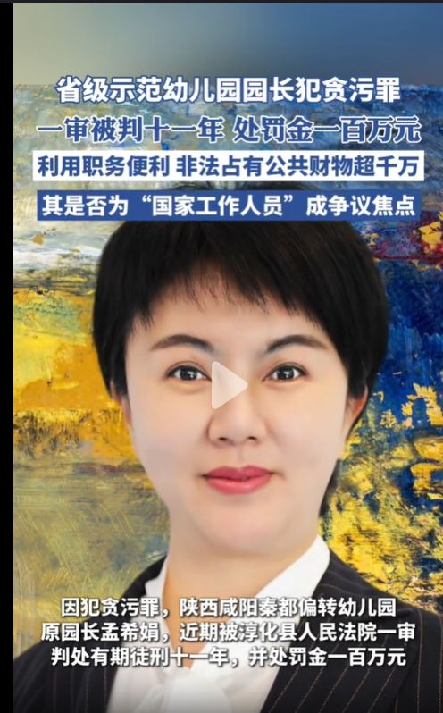 幼儿园里飞出来的女贪腐：权力寻租的“蛀虫”如何啃噬民生底线
