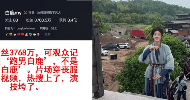 白鹿3768万粉被批“不务正业”！新生代演员的流量病，该治了