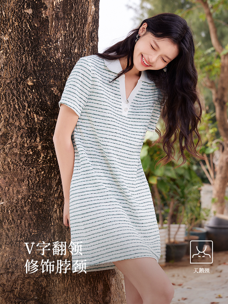 秋水新品 | 条纹连衣裙