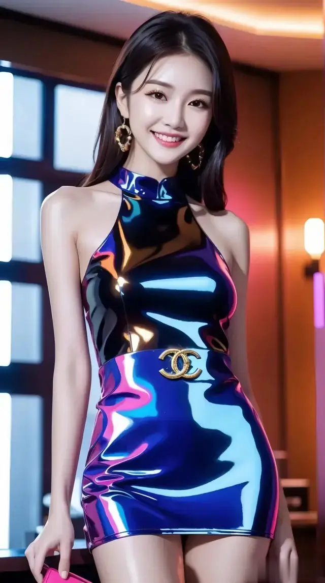 美女壁纸‖ 华服映彩光，巧笑倩兮间。