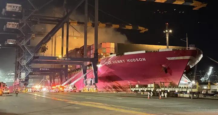 日本航运巨头ONE事故班轮完成货仓处理，启动剩余集装箱卸载工作