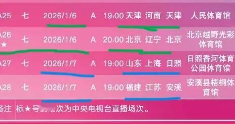第七轮和第八轮最新比赛时间！央视连续直播北京女排比赛！