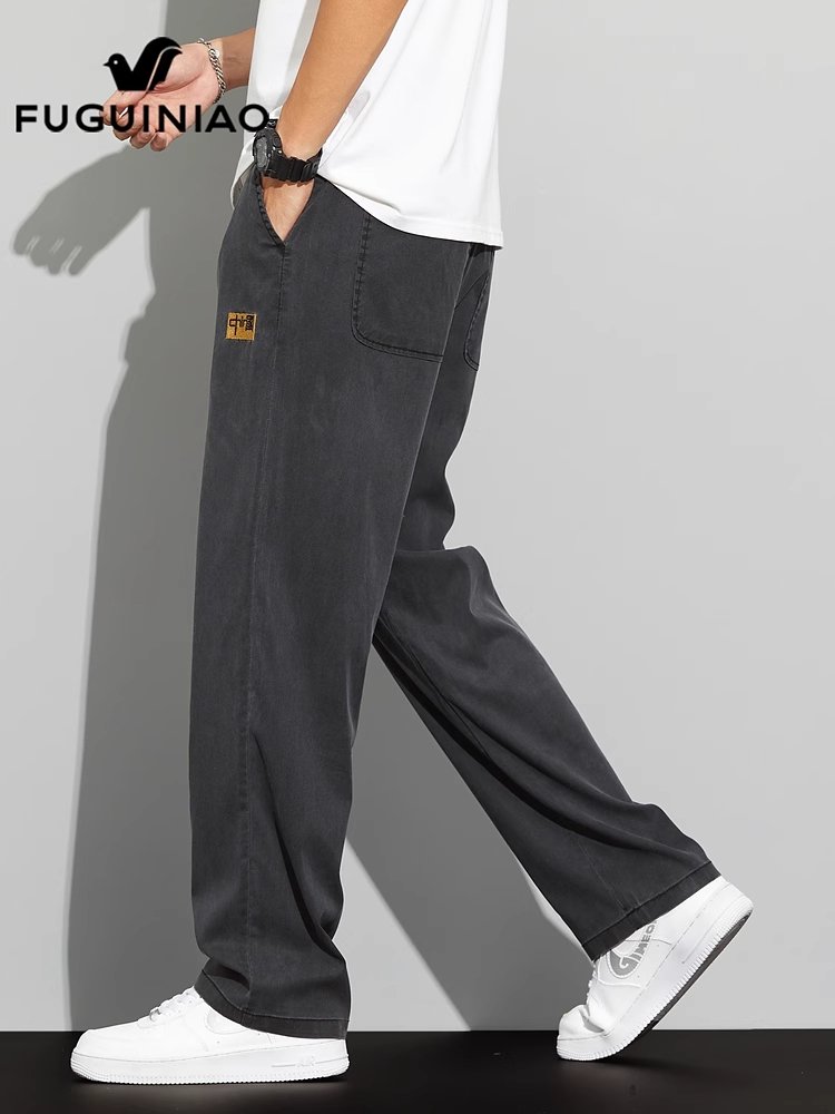 富贵鸟男士宽松运动裤