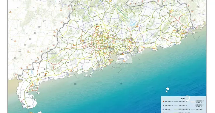 建议广东省把这几条高速公路纳入为重点项目