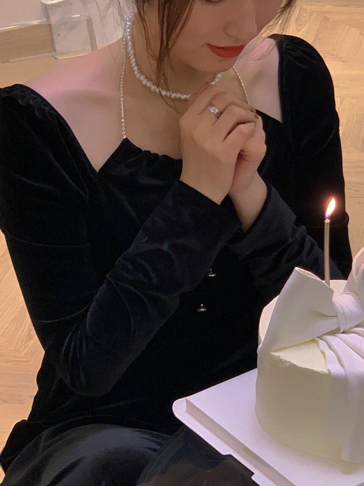 生日party订婚小礼服高端轻奢小众