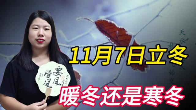 今日立冬，今年是暖冬还是冷冬？国家气候中心最新研判