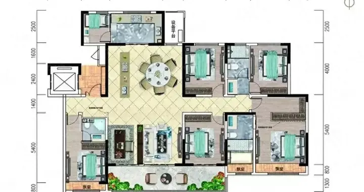 217.56㎡洋房：宽境方正间的理想生活版图