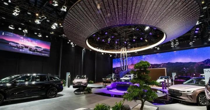 科技党必冲！林肯展台SYNC Max体验区，智能感拉满