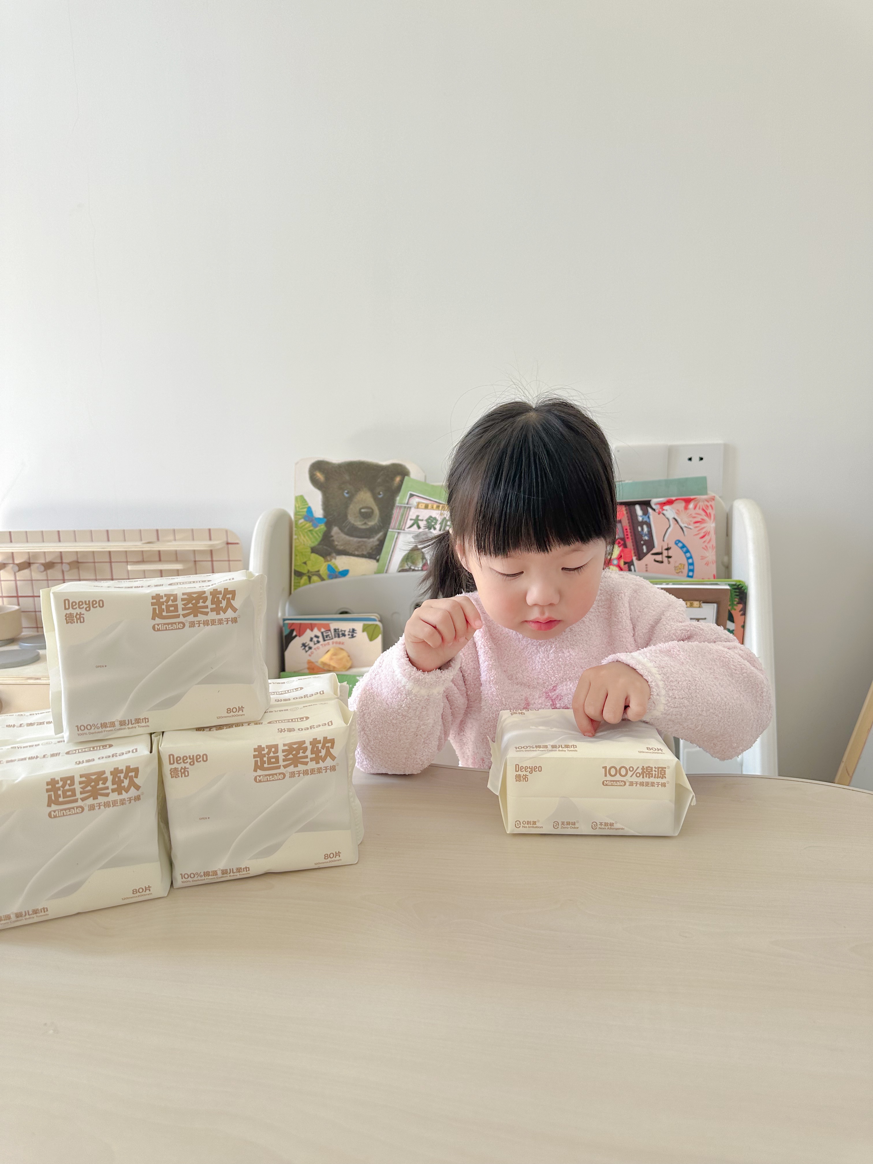 一胎用到二胎，棉柔巾我选它