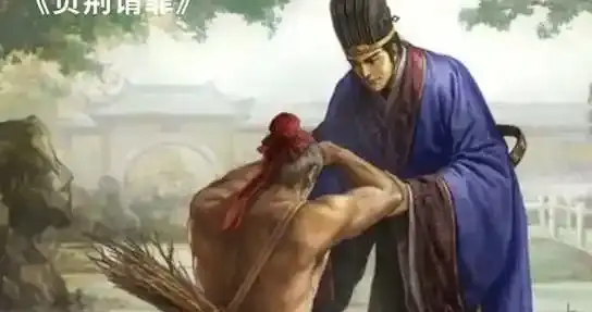 大将军廉颇为什么背着刺人的荆条给蔺相如下跪？