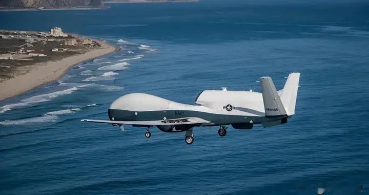 美军确认，一架MQ4C无人机已经坠毁，不担心烧钱就怕伊朗仿制