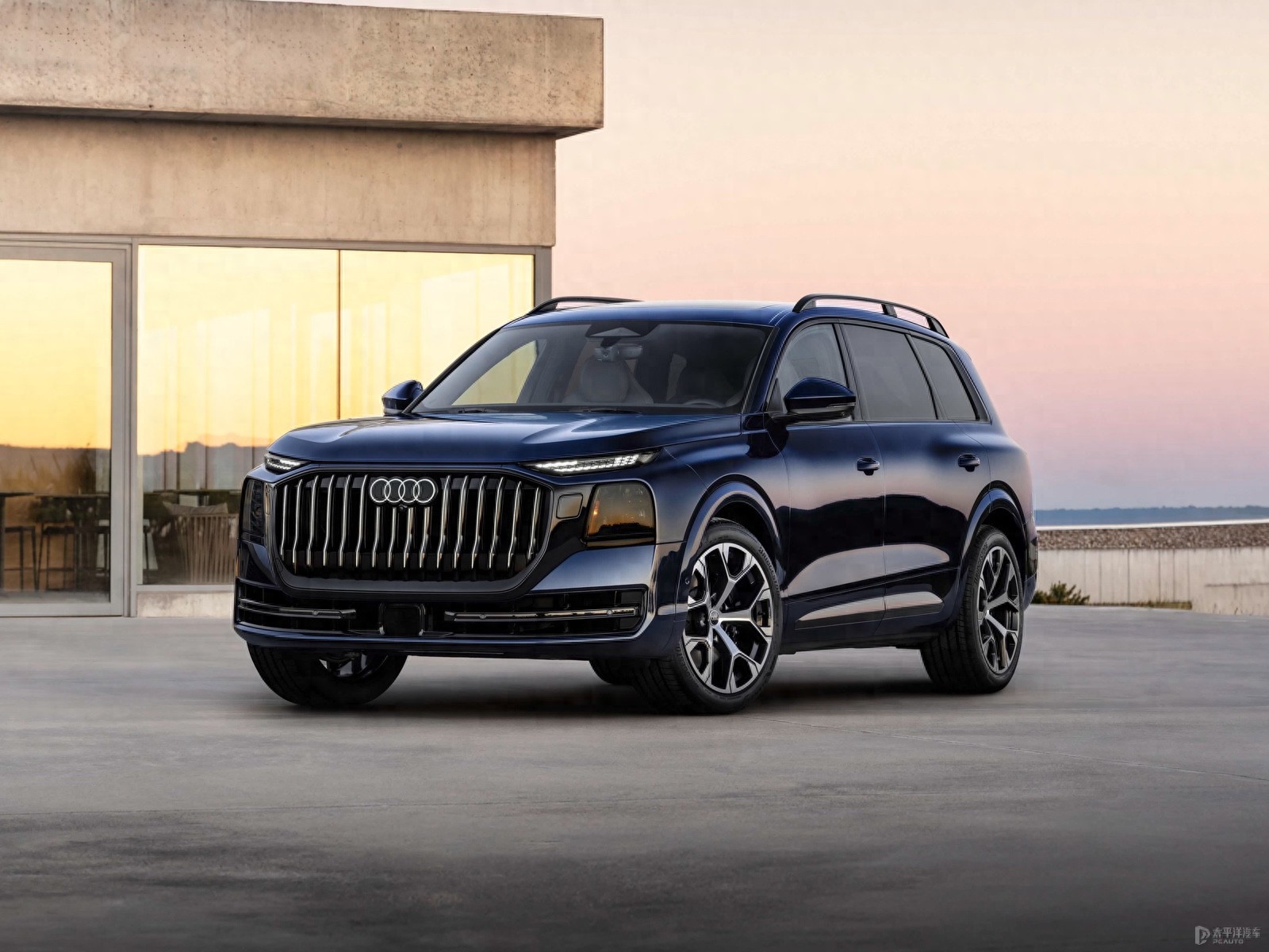 奥迪Q9更多官图发布 全尺寸三排座旗舰SUV