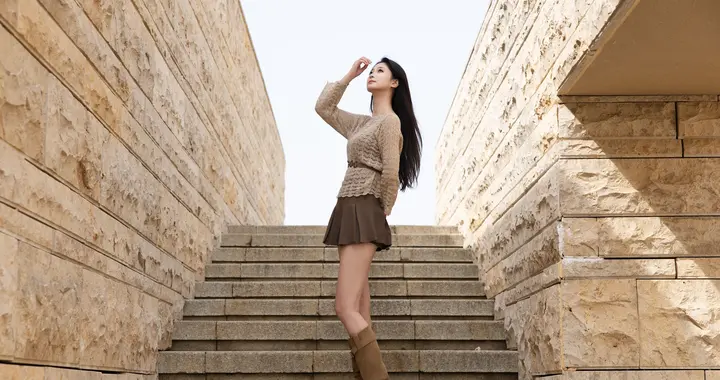 她宛如一首春天的赞歌