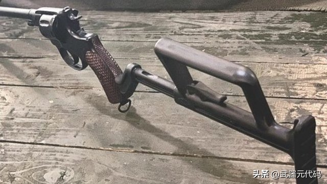 转轮手枪变卡宾！俄罗斯TEN-7卡宾枪：怪诞设计颠覆战场规则？