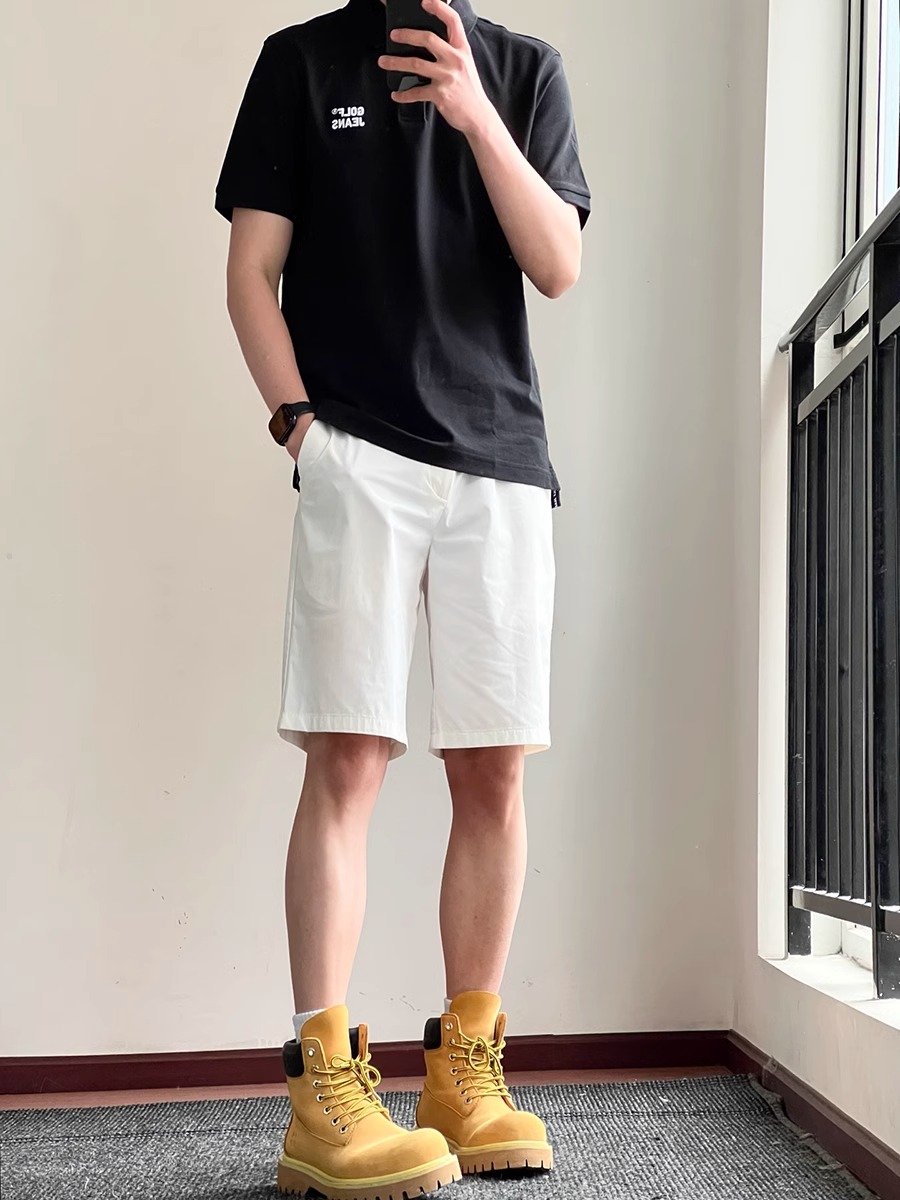 白色冰丝速干短裤男款夏季健身跑步运动裤子