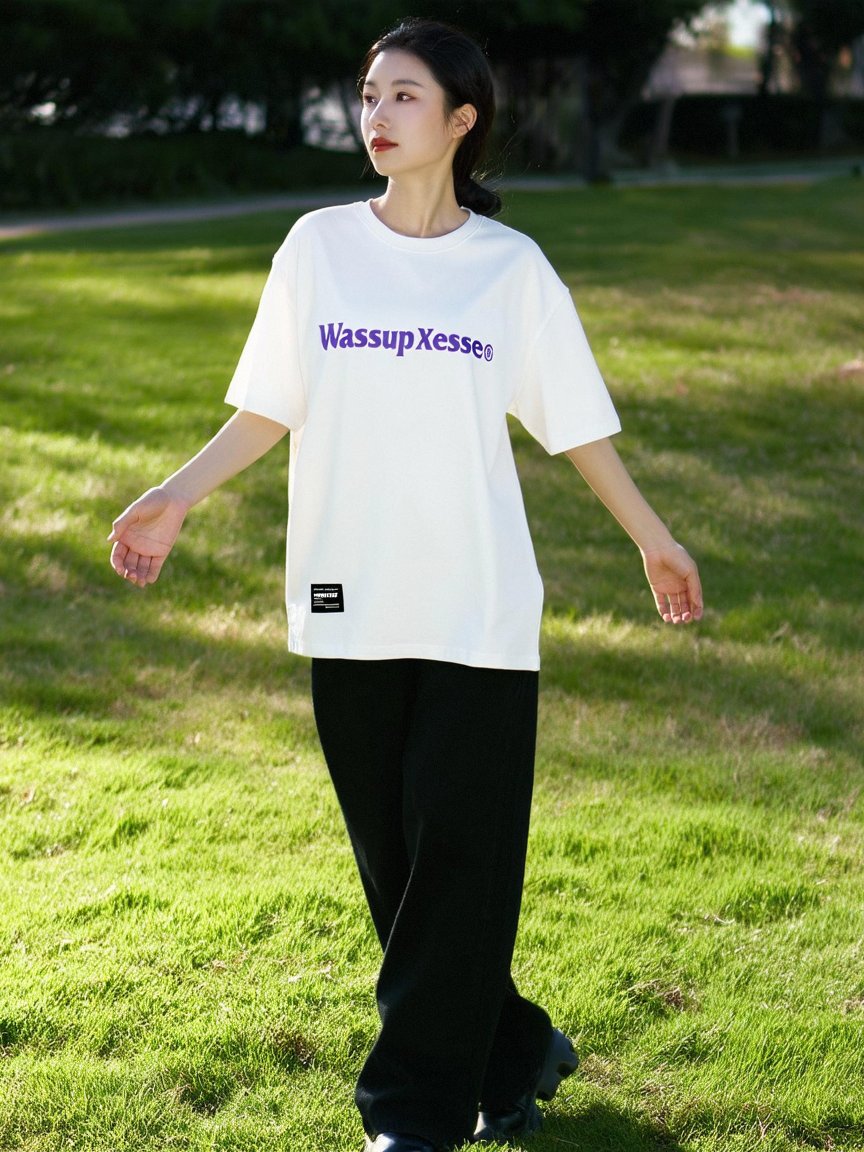 WASSUP纯棉240g高品质短袖