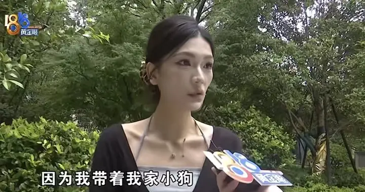 女主播遛狗吓到流浪猫将其抓伤，事后要求物业赔偿各种损失