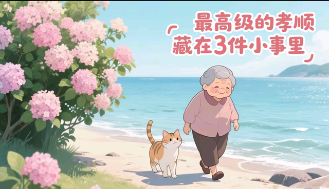 50岁才顿悟：最高级的孝顺，就藏在这3件小事里