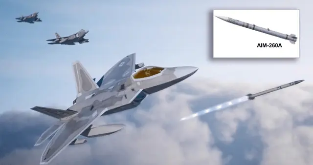 霹雳强敌：美国新一代AIM-260空空导弹射程达250至300公里