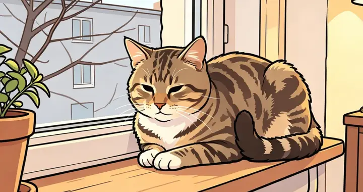 养猫久了才明白，猫其实也会抑郁，真是要多关心它才行！