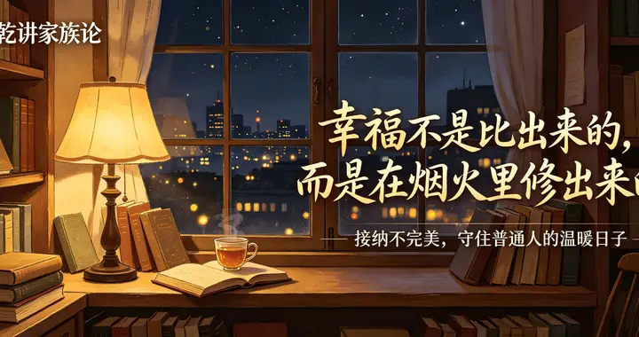婚姻最好的模样，藏在《家族论》的通透哲思里
