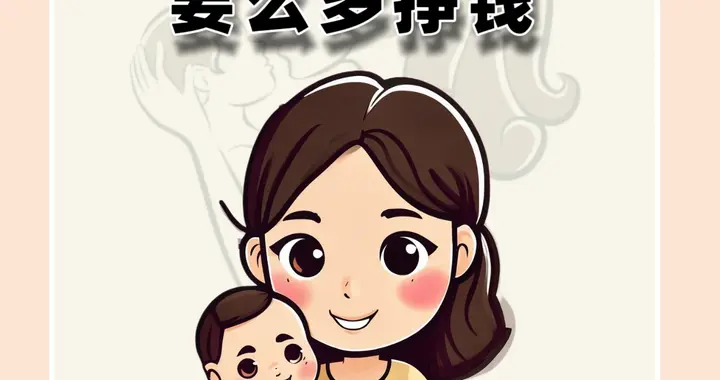 要么给孩子很多很多的爱和陪伴，要么多挣钱
