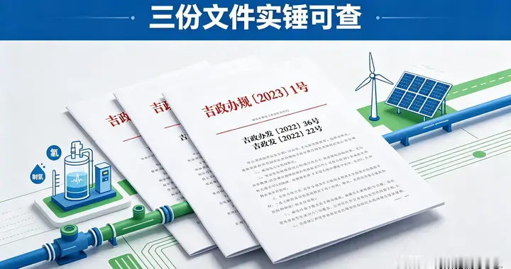 吉林做风光电解制氢掺天然气，别再按化工项目申报！
