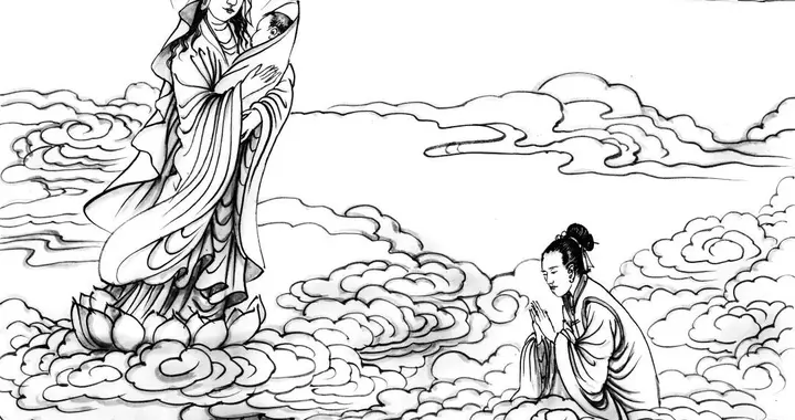 「东林画传」莲宗九祖蕅益大师