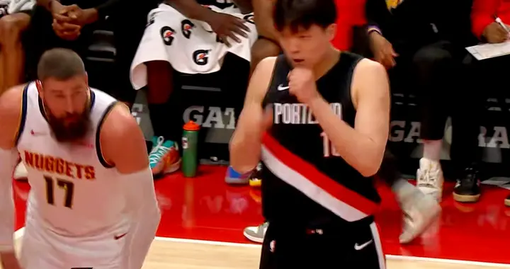 杨瀚森直面偶像约基奇，他的心态还是出现了起伏