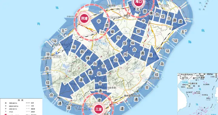 全岛大变天！海南重磅规划落地！五环四通道成型告别孤岛短板