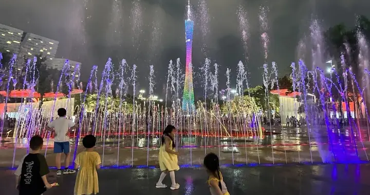 广州海心沙：音乐喷泉暂停表演半个月