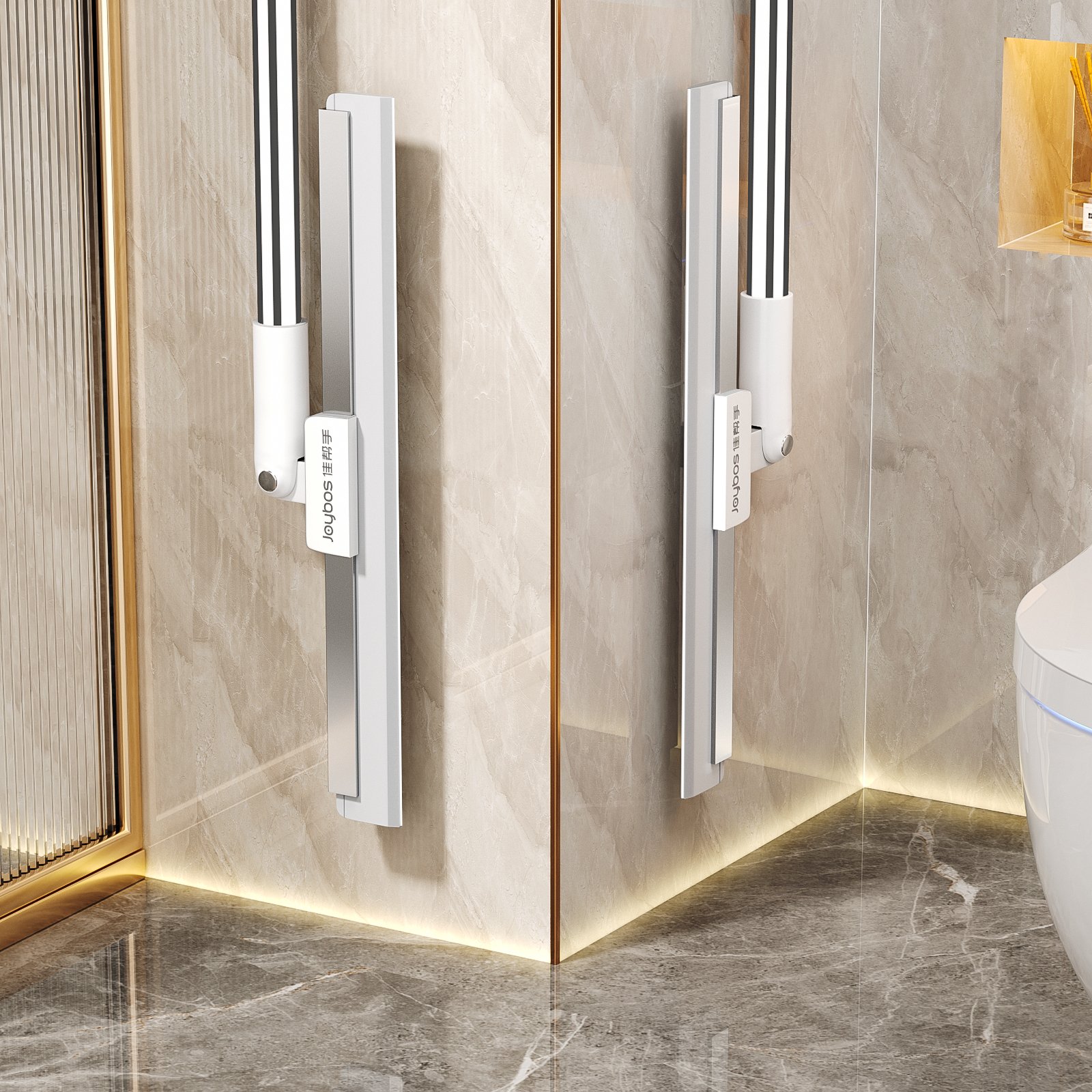 【佳帮手新款魔术扫把】180度灵活旋转