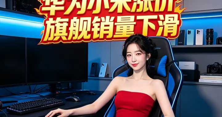 华为等国产旗舰机涨价，销量下滑没人买？博主预测新机出货量腰斩