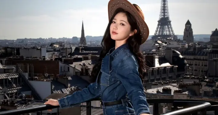 岳雨婷黑丝短靴美腿！