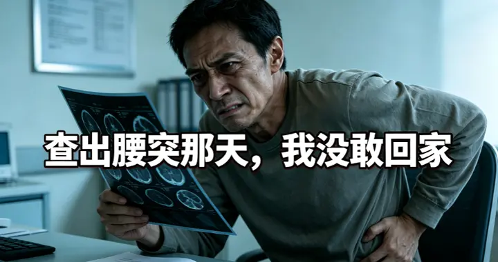 查出腰突那天，我没敢回家！老中医心疼：你离绝症还差十万八千里