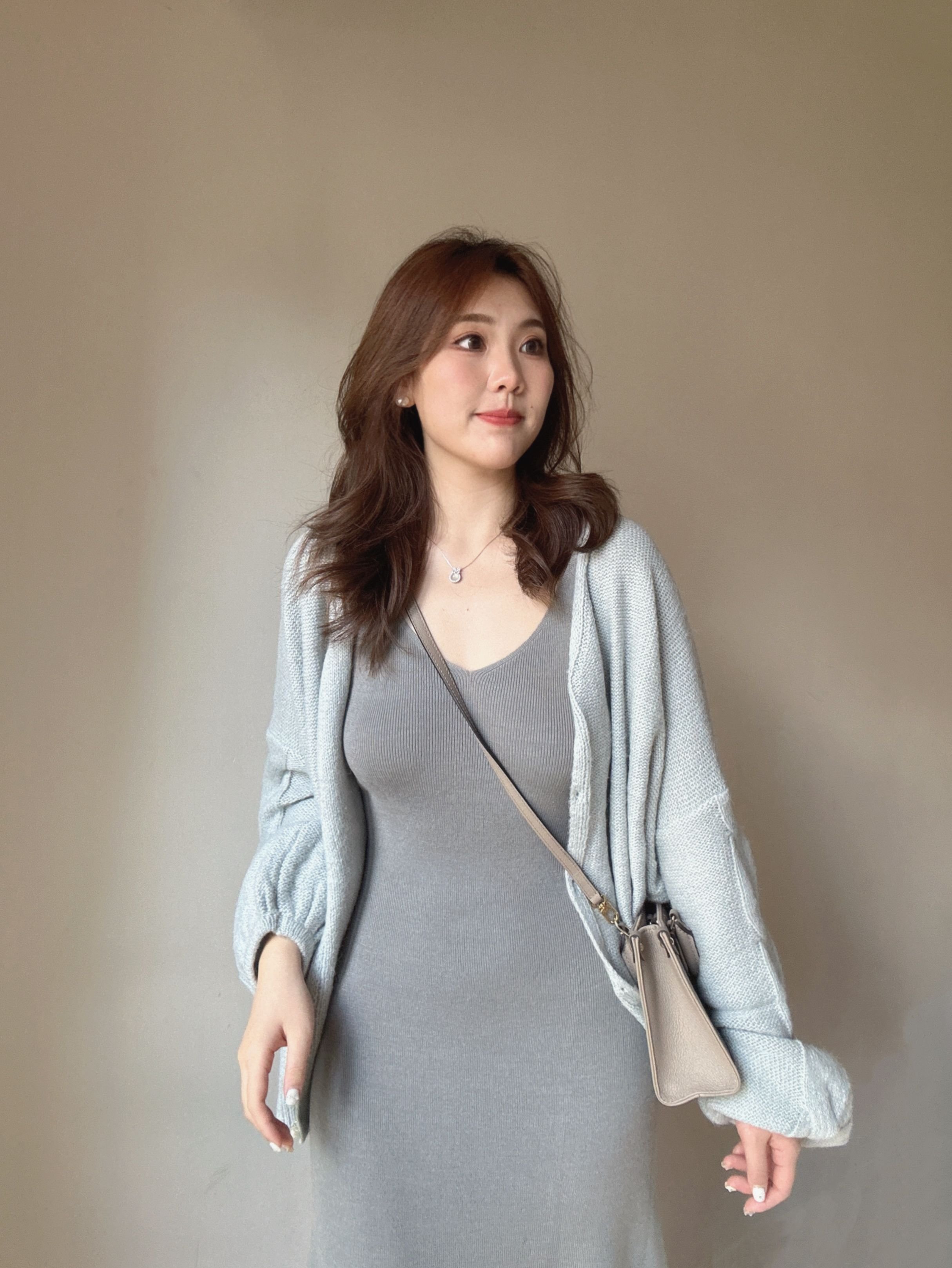 我天~好有秋冬氛围感的套装连衣裙