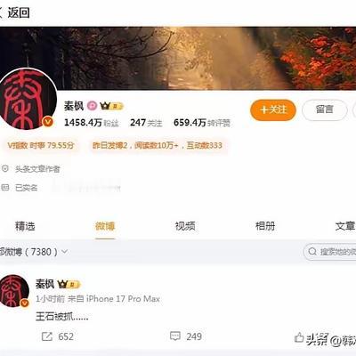 韩观社会：田朴珺发微博：这一次，已然欺人