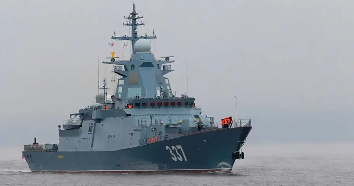 俄太平洋舰队：“轰鸣”号轻型护卫舰到访文莱穆阿拉港