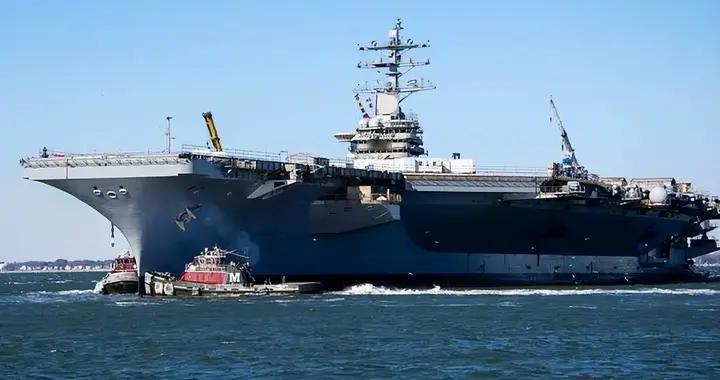 特朗普怕什么来什么，第2艘核动力航母燃起大火，美军顿感不妙