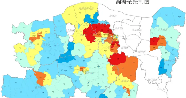 五经普郑州市各乡镇法人单位等五项主要经济数据，龙湖4项第一