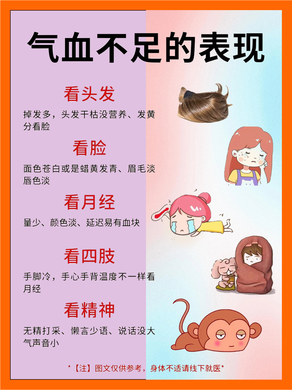气血不足的表现！养气血喝阿胶人参女神茶！