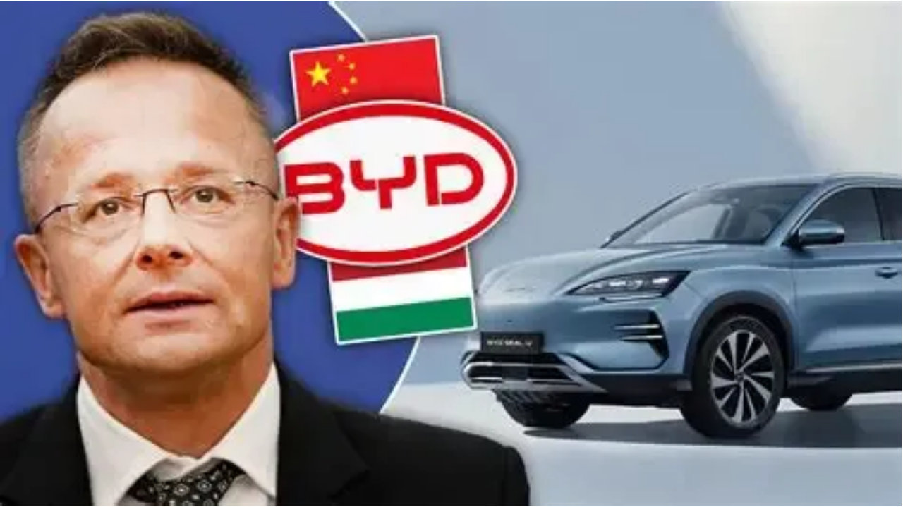 发布了头条文章：《重要宣布！匈牙利前外长入职比亚迪<br />》