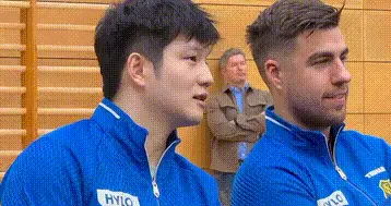 樊振东12月14日在德甲超级帅 超级燃的瞬间 让人愉悦