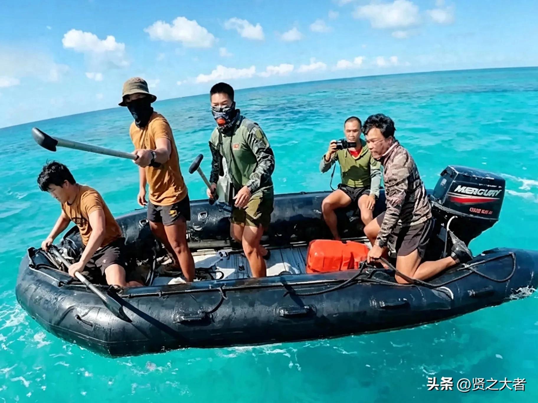 仁爱礁现场画面曝光，菲方仅持木棍挑衅，却是美国最想要的结果